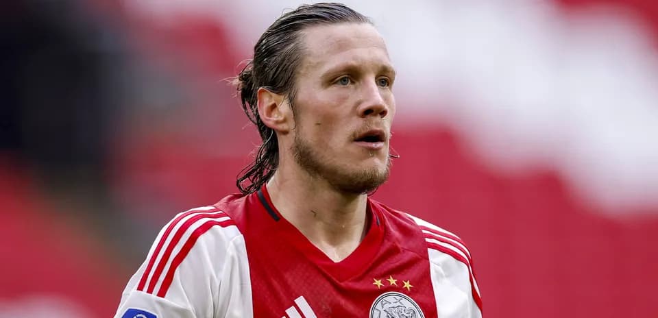 Player in Ajax jersey during a match