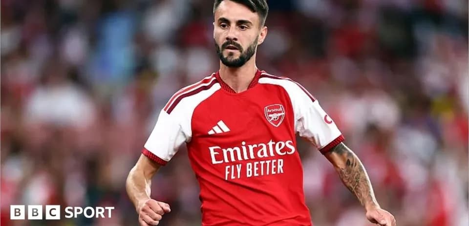 Player in Arsenal jersey during a match