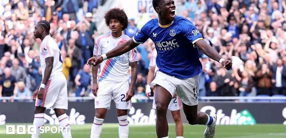 Player celebrating a goal during match at stadium
