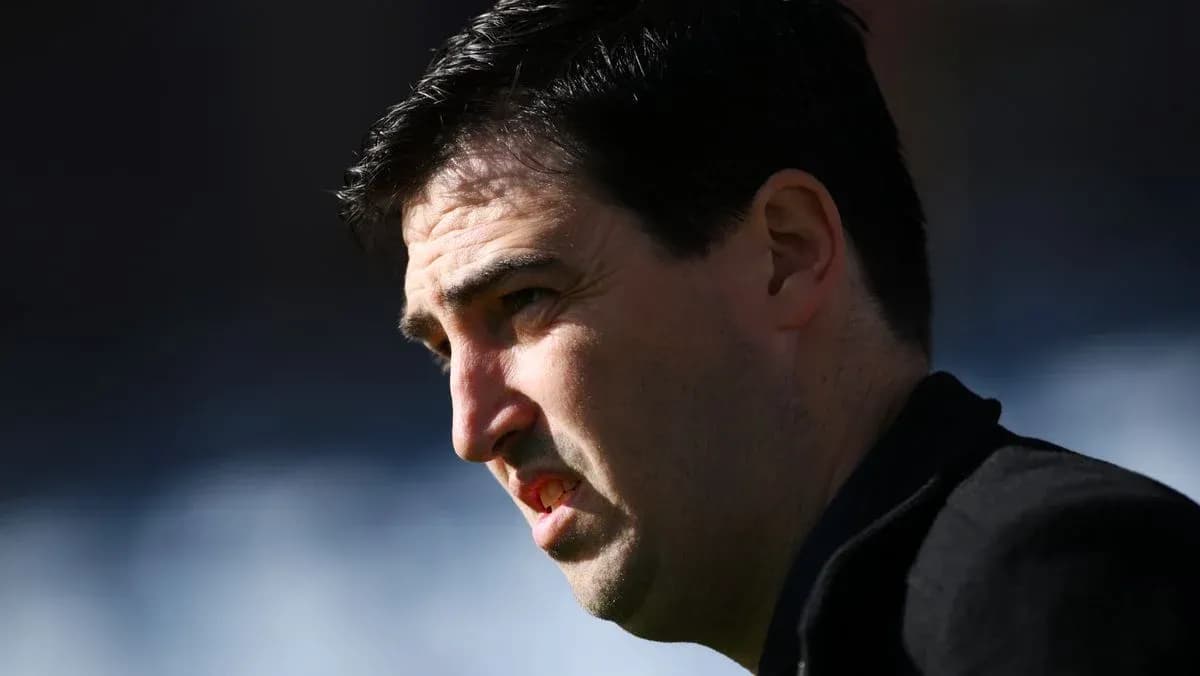 Close-up of a man in profile outdoors