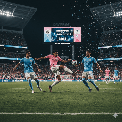 Inter Miami dominates New York City FC 5-1 in MLS semi-finals