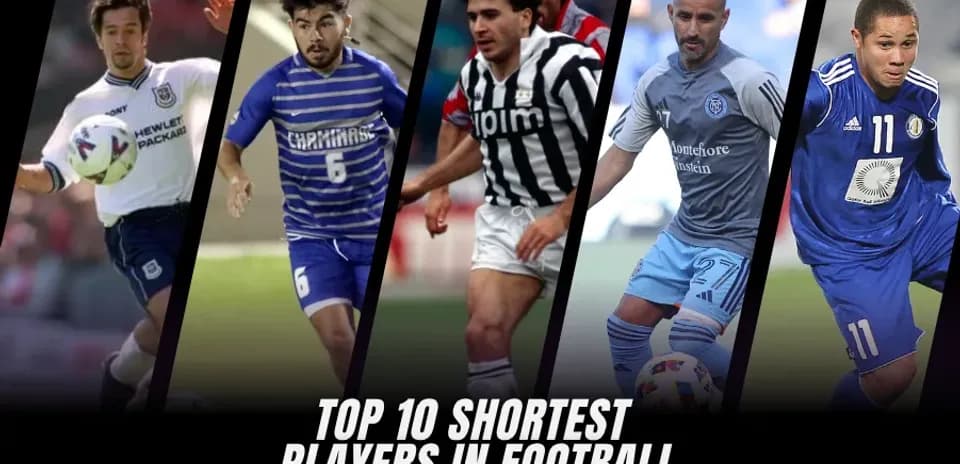 Top 10 Shortest Football Players in 2026