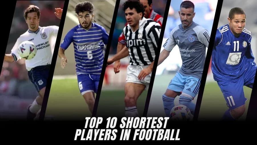 Top 10 Shortest Football Players in 2026