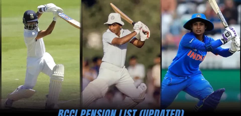 BCCI Pension List 2025: Monthly Payments to Retired Indian Cricketers