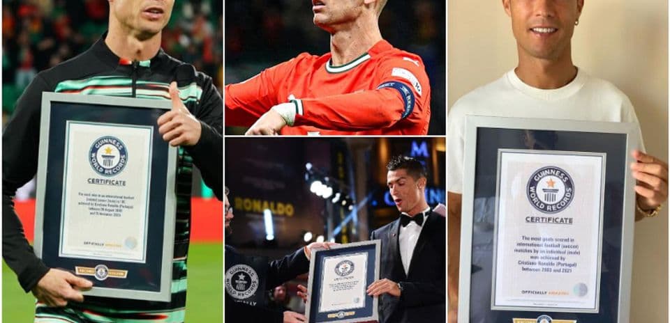 Cristiano Ronaldo's Guinness World Records: A Complete List