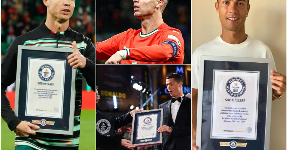 Cristiano Ronaldo's Guinness World Records: A Complete List