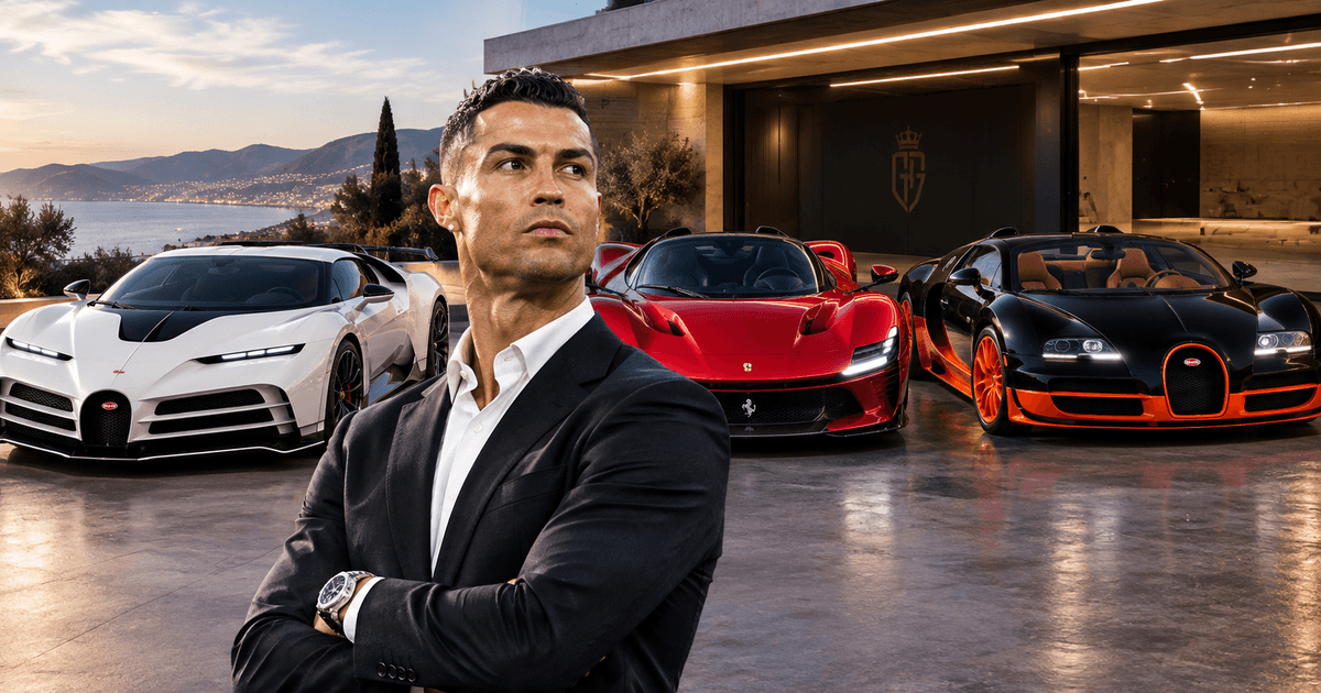 Cristiano Ronaldo's Top 5 Most Valuable Cars in His Priceless Collection