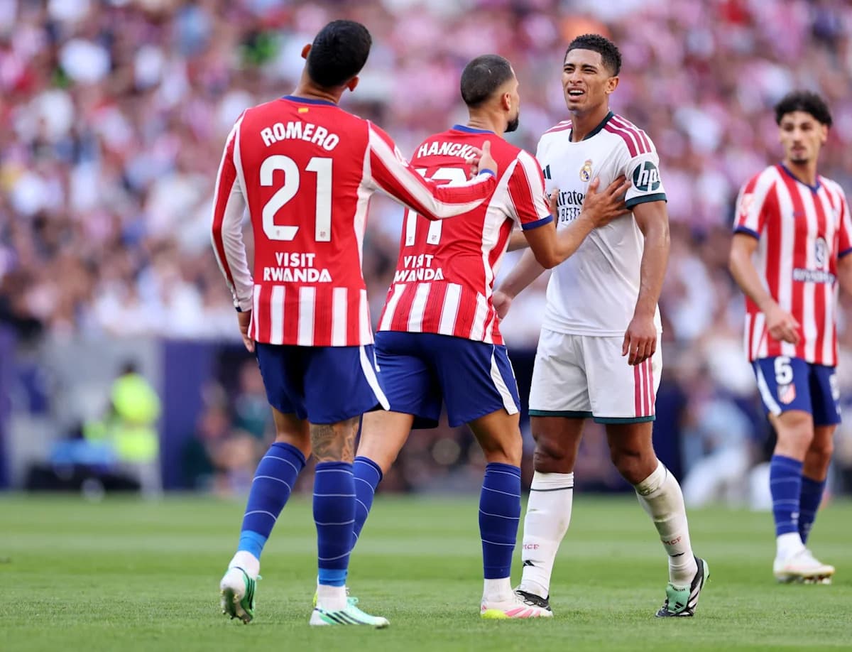 Jude Bellingham Challenges Referee After Real Madrid's Controversial Loss to Atletico Madrid Jude Bellingham Challenges Referee After Real Madrid's Controversial Loss to Atletico Madrid