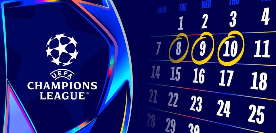 2026/27 UEFA Champions League: Complete Schedule for the League Phase