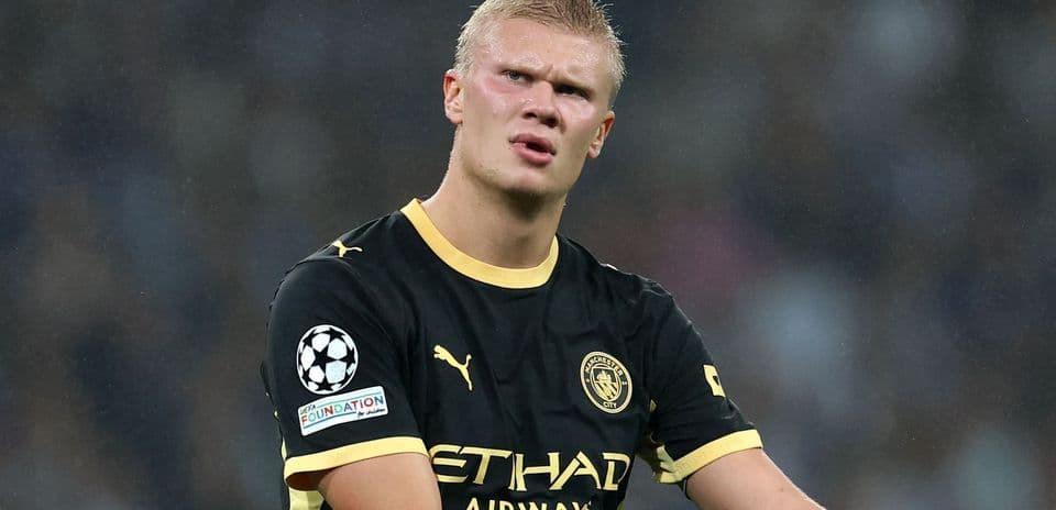 Erling Haaland Matches Sergio Aguero's Champions League Record with Two Goals Against Porto