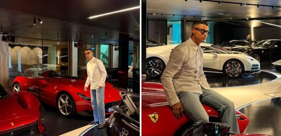 Cristiano Ronaldo's $21M Supercar Collection Unveiled