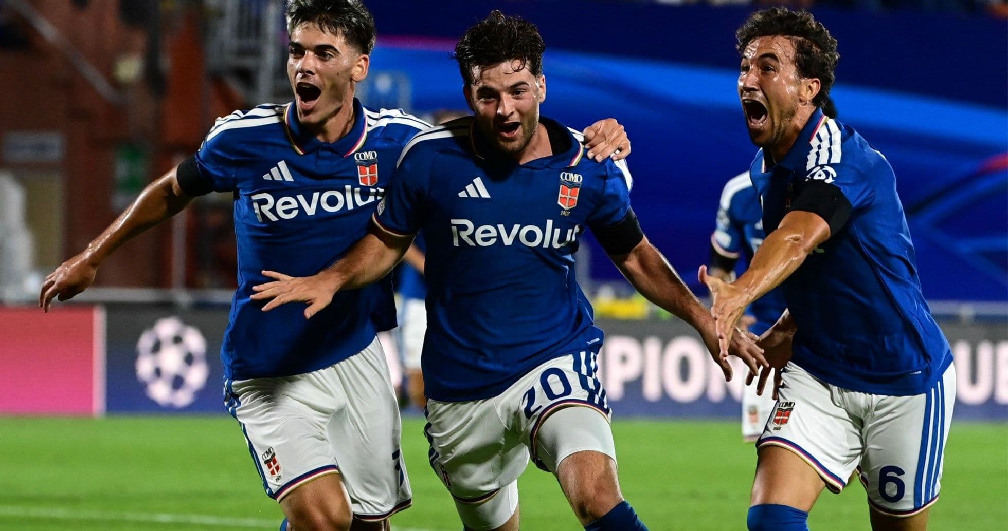 Como Shines Bright in Champions League with Stunning 4-1 Win over RB Leipzig
