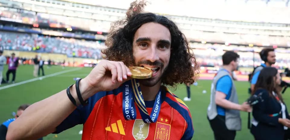 Marc Cucurella Honors Luis de la Fuente with Tattoo After Spain's World Cup Victory
