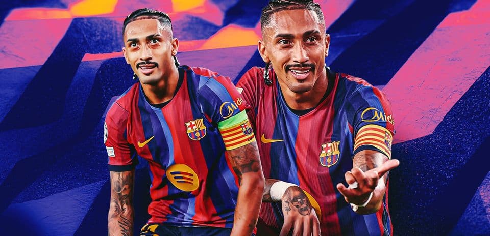 Raphinha Takes Center Stage at Barcelona, Following in Ronaldo Nazario's Footsteps