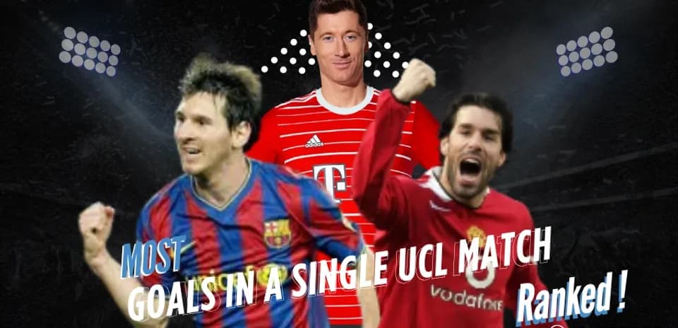 Top Players With Most Goals Scored in a Single Champions League Match