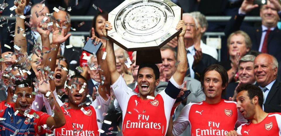 Arsenal's Premier League Seasons Following Community Shield Wins