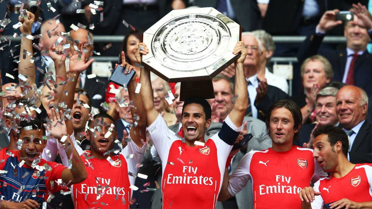 Arsenal's Premier League Seasons Following Community Shield Wins