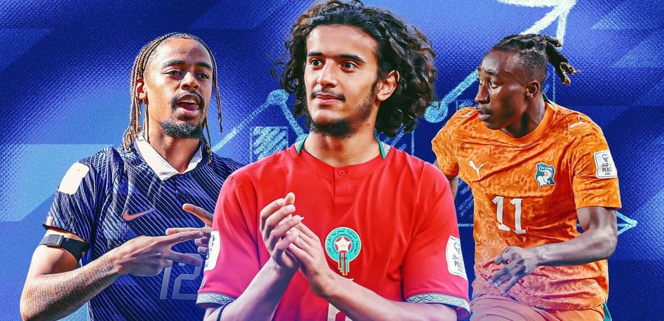World Cup Rising Stars: Morocco's Ayyoub Bouaddi Shines as Bradley Barcola and Others Boost Their Market Value