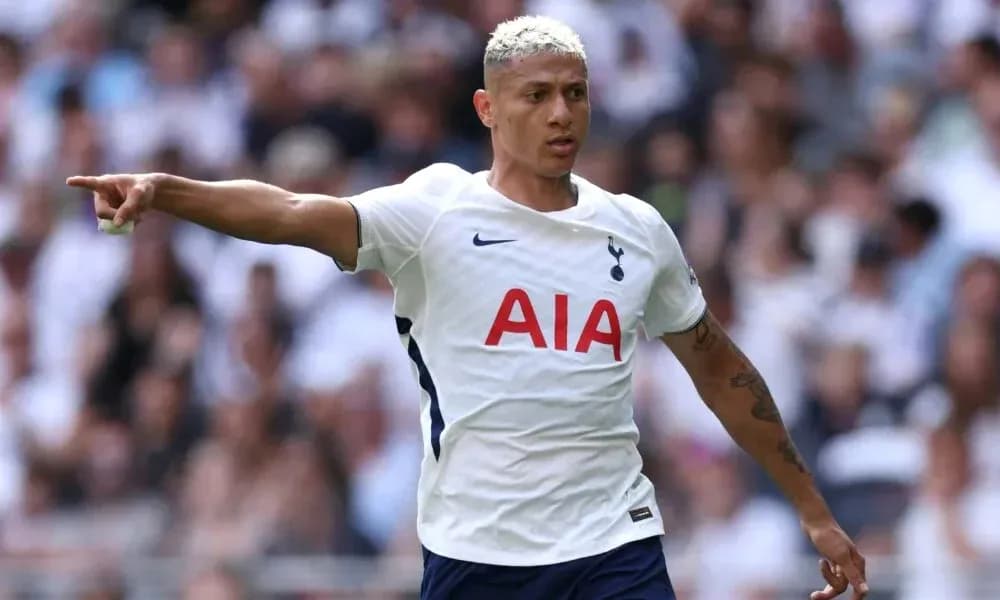 Player gesturing during match for Tottenham Hotspur Player gesturing during match for Tottenham Hotspur