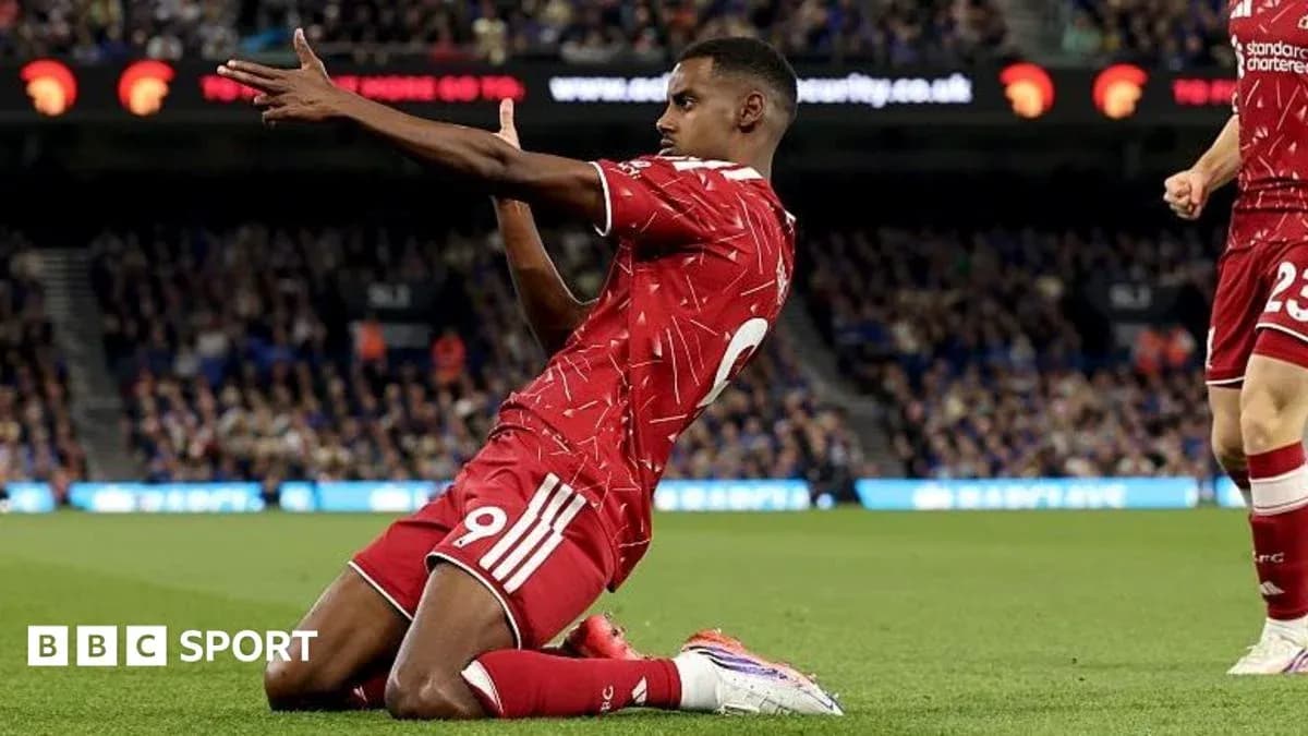 Player celebrating after scoring a goal during match Player celebrating after scoring a goal during match