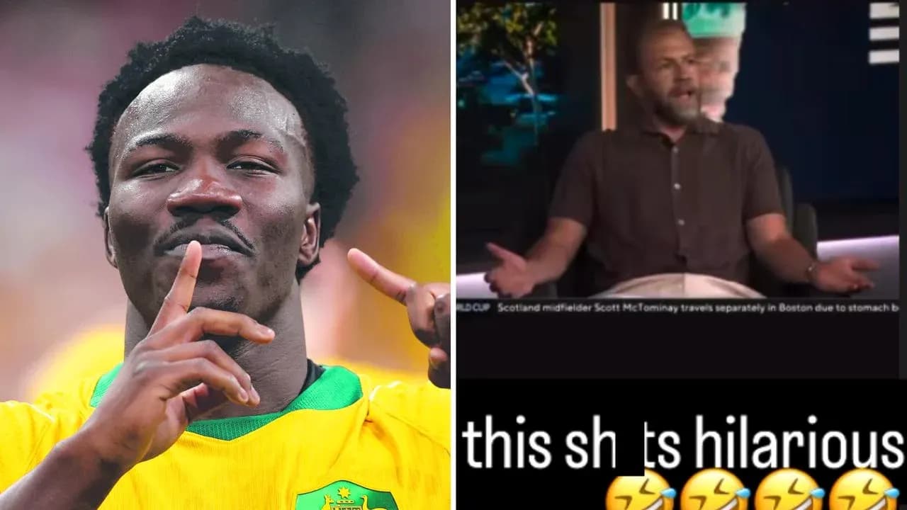Soccer player celebrating goal with finger gesture Soccer player celebrating goal with finger gesture