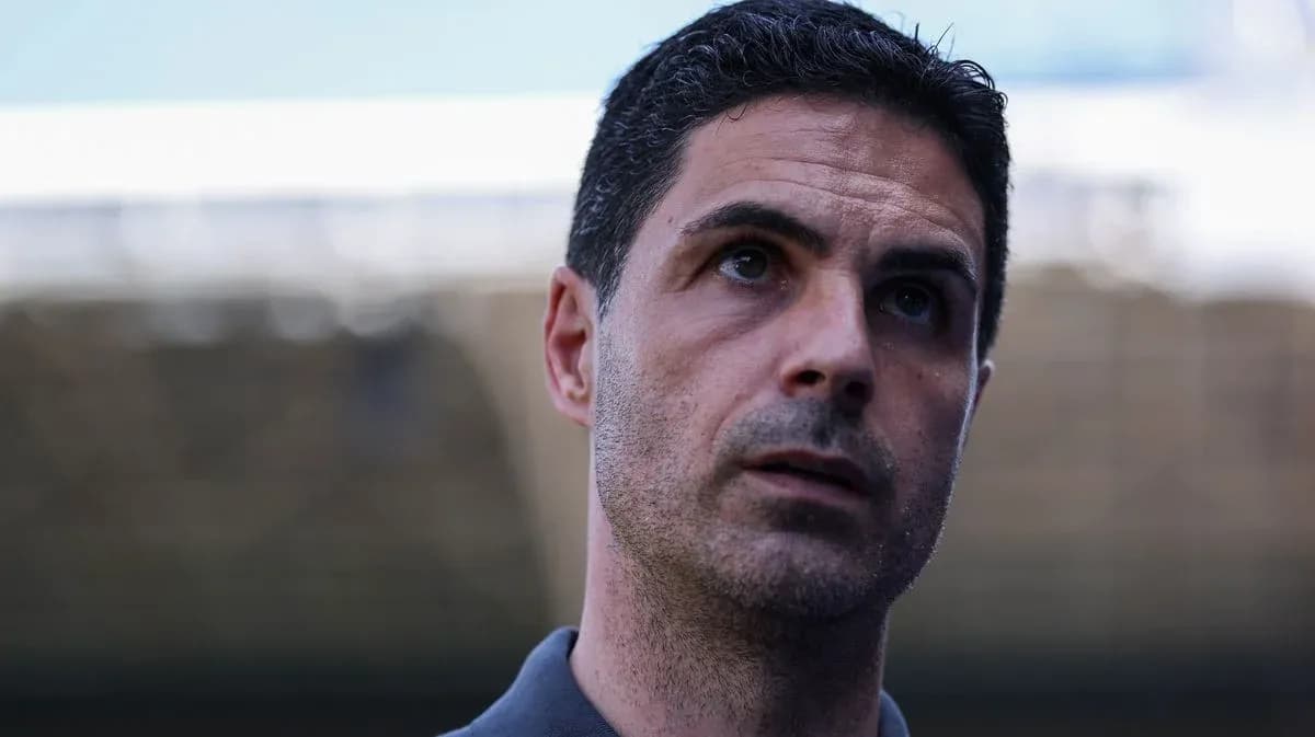 Football manager speaking during a press conference Football manager speaking during a press conference