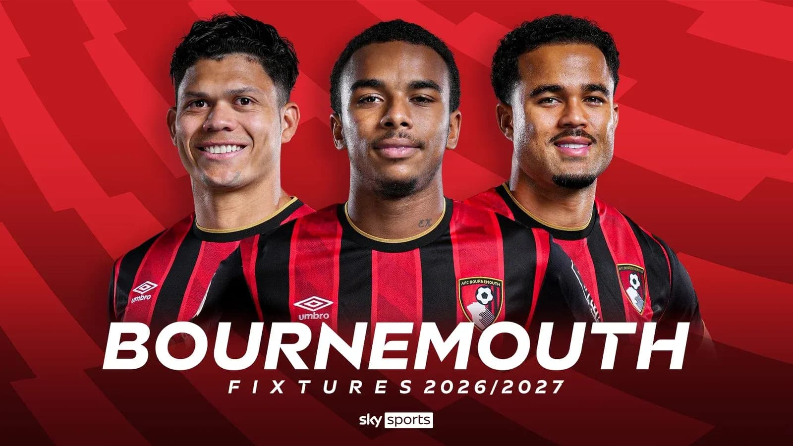 AFC Bournemouth players posing for 2026/2027 fixtures AFC Bournemouth players posing for 2026/2027 fixtures