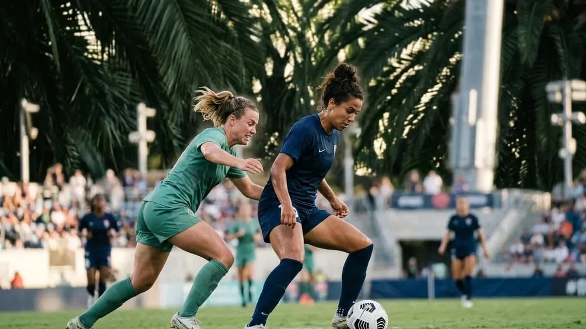 Player tackling for the ball during match Player tackling for the ball during match