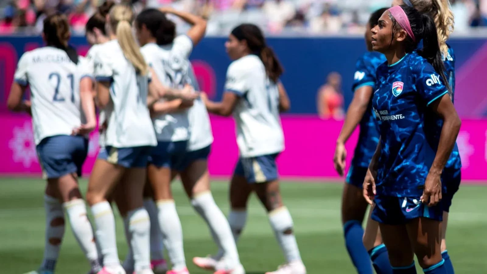Seattle Reign FC vs San Diego Wave match moment Seattle Reign FC vs San Diego Wave match moment
