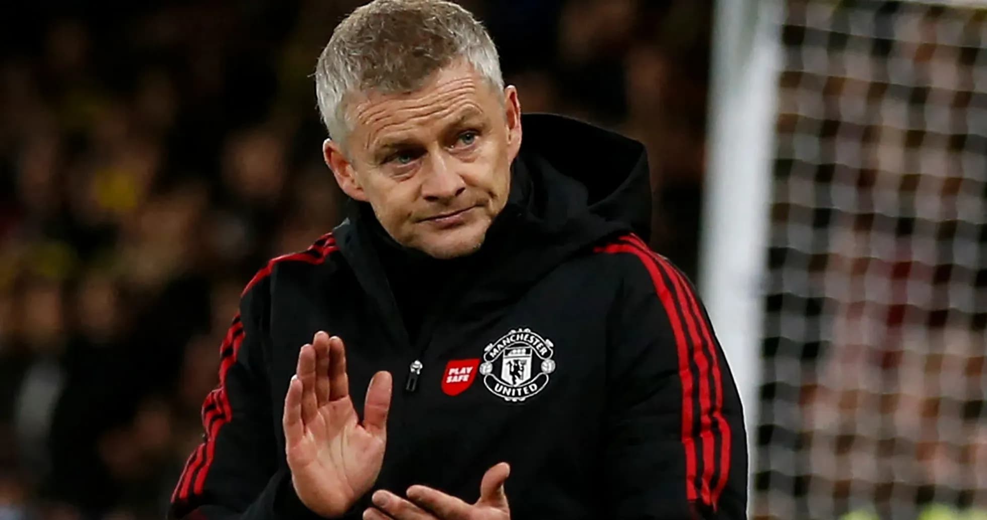 Manager gesturing during a match on the sidelines Manager gesturing during a match on the sidelines