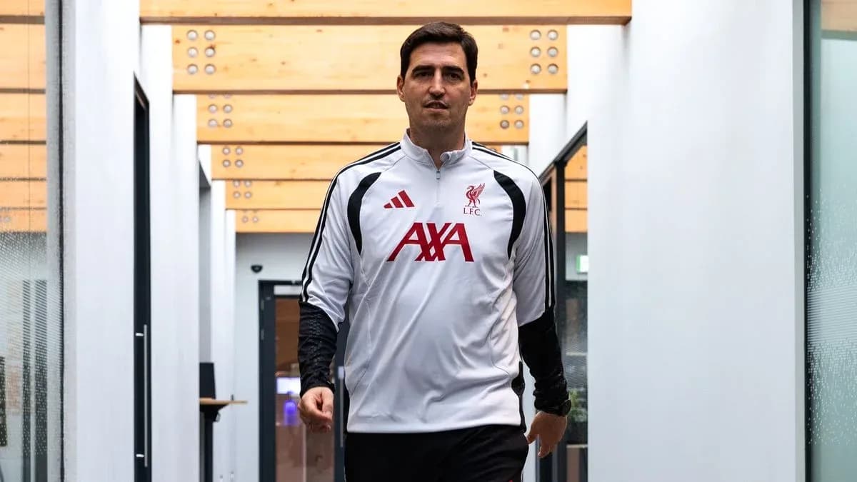 Football coach walking in training facility corridor Football coach walking in training facility corridor