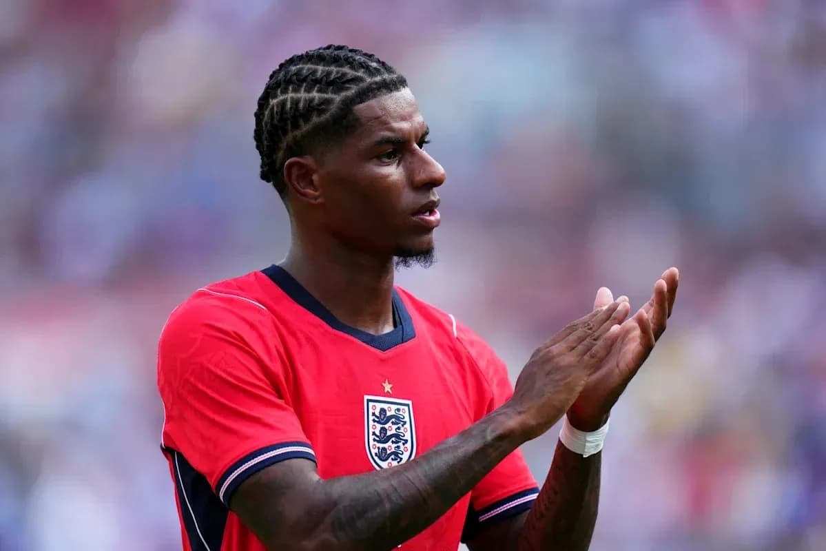 Player applauding on the field during match Player applauding on the field during match