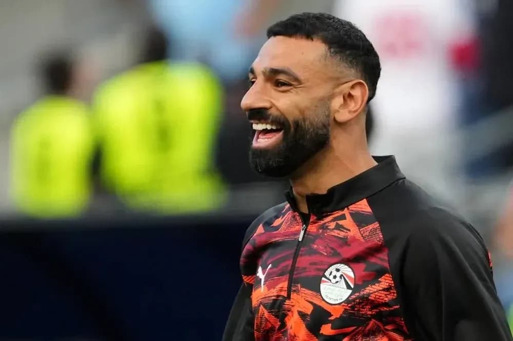 Player smiling during warm-up before match Player smiling during warm-up before match