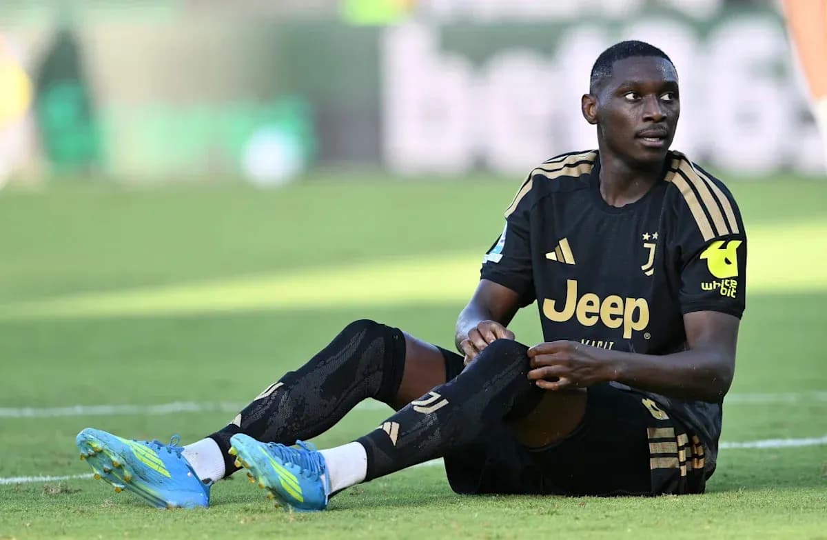 Player sitting on the field during match Player sitting on the field during match