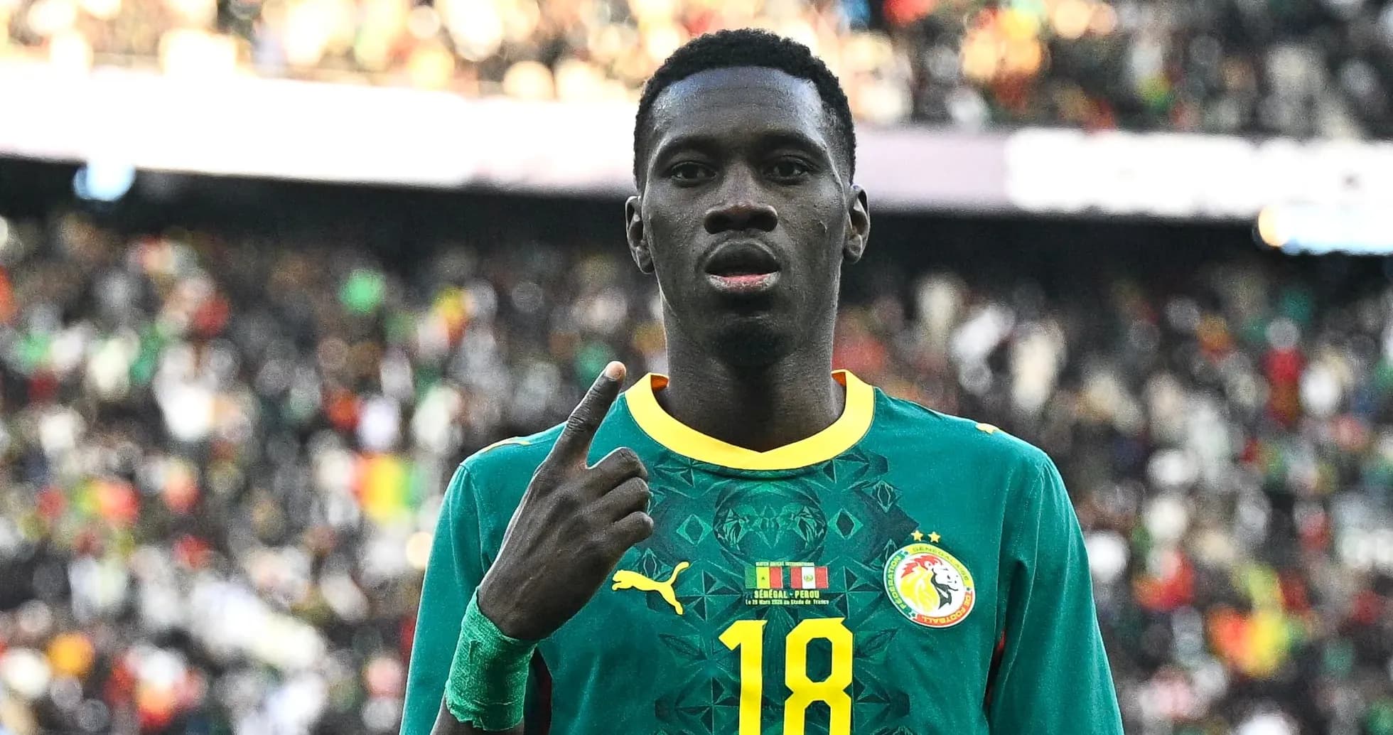 Player celebrating with one finger raised during match Player celebrating with one finger raised during match