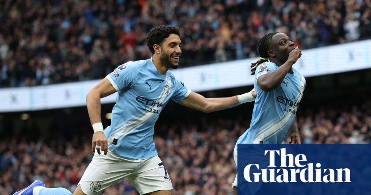 Manchester City players celebrating a goal during match Manchester City players celebrating a goal during match