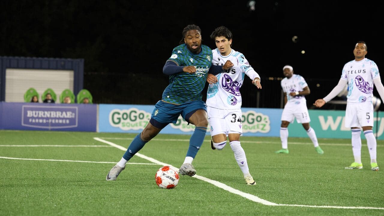 Player dribbling the ball during match Player dribbling the ball during match