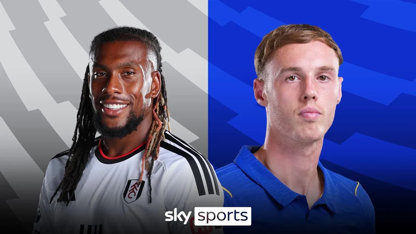Two football players from Fulham and Brighton Two football players from Fulham and Brighton