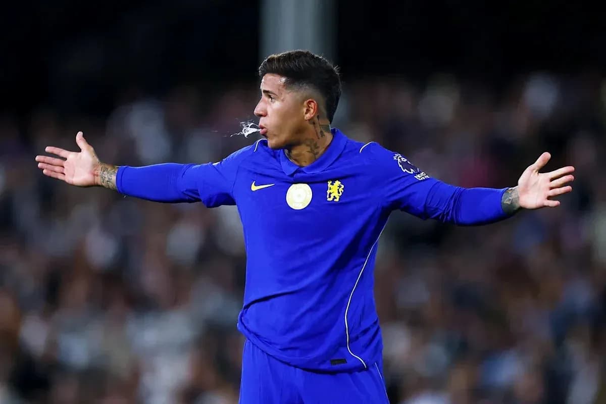 Player gesturing during match in blue jersey Player gesturing during match in blue jersey