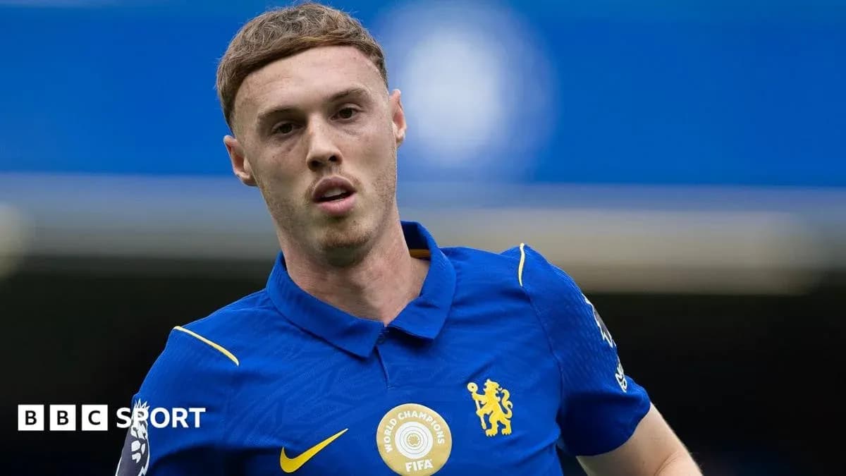 Player in blue Chelsea kit during match Player in blue Chelsea kit during match