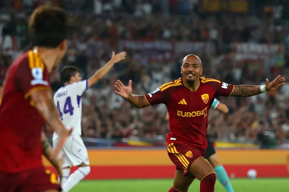 Player celebrating after scoring a goal during match Player celebrating after scoring a goal during match