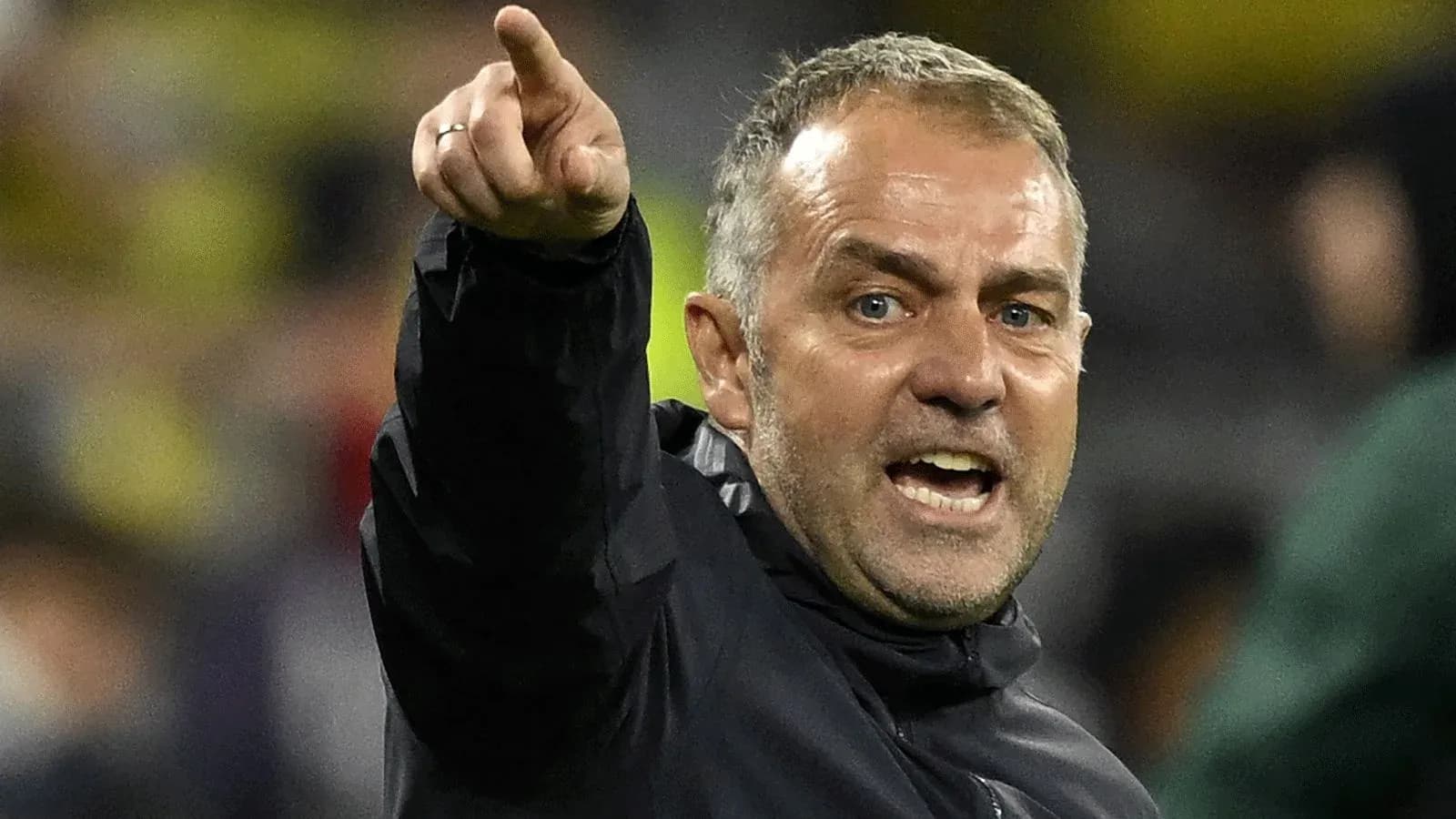 Coach gesturing and shouting during a match Coach gesturing and shouting during a match