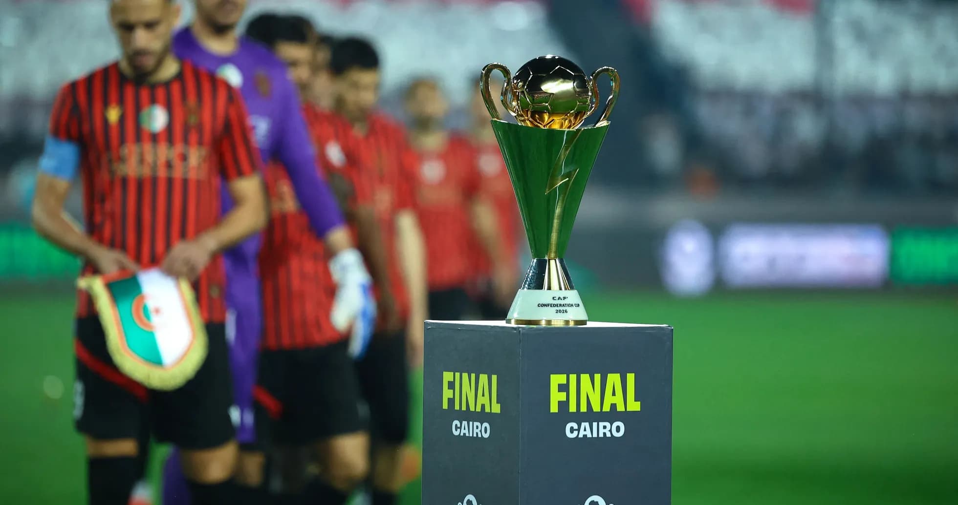 Teams lined up for CAF Confederation Cup final Teams lined up for CAF Confederation Cup final