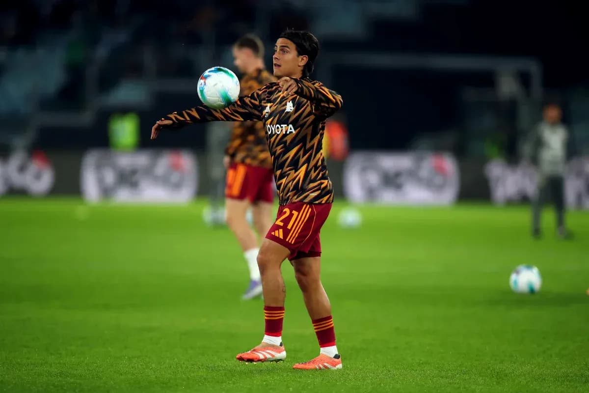 Player warming up and practicing ball control Player warming up and practicing ball control