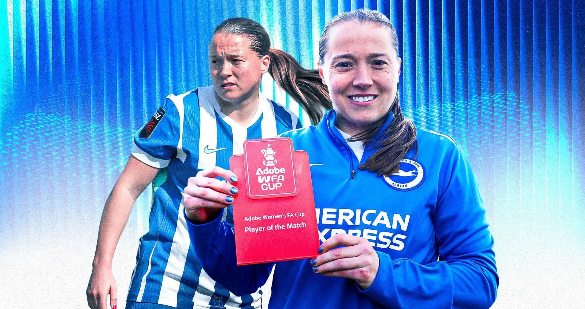 Player holding Player of the Match award after match Player holding Player of the Match award after match