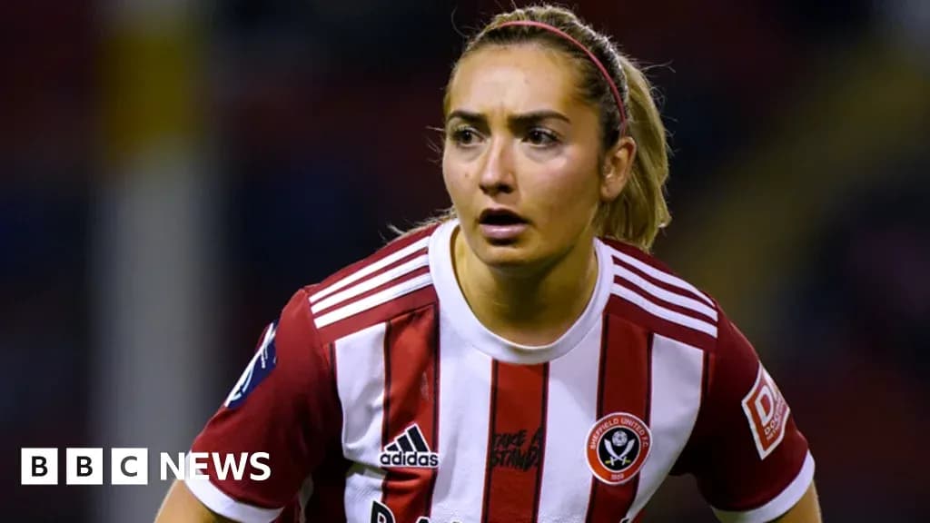 Sheffield United player during a match on field Sheffield United player during a match on field
