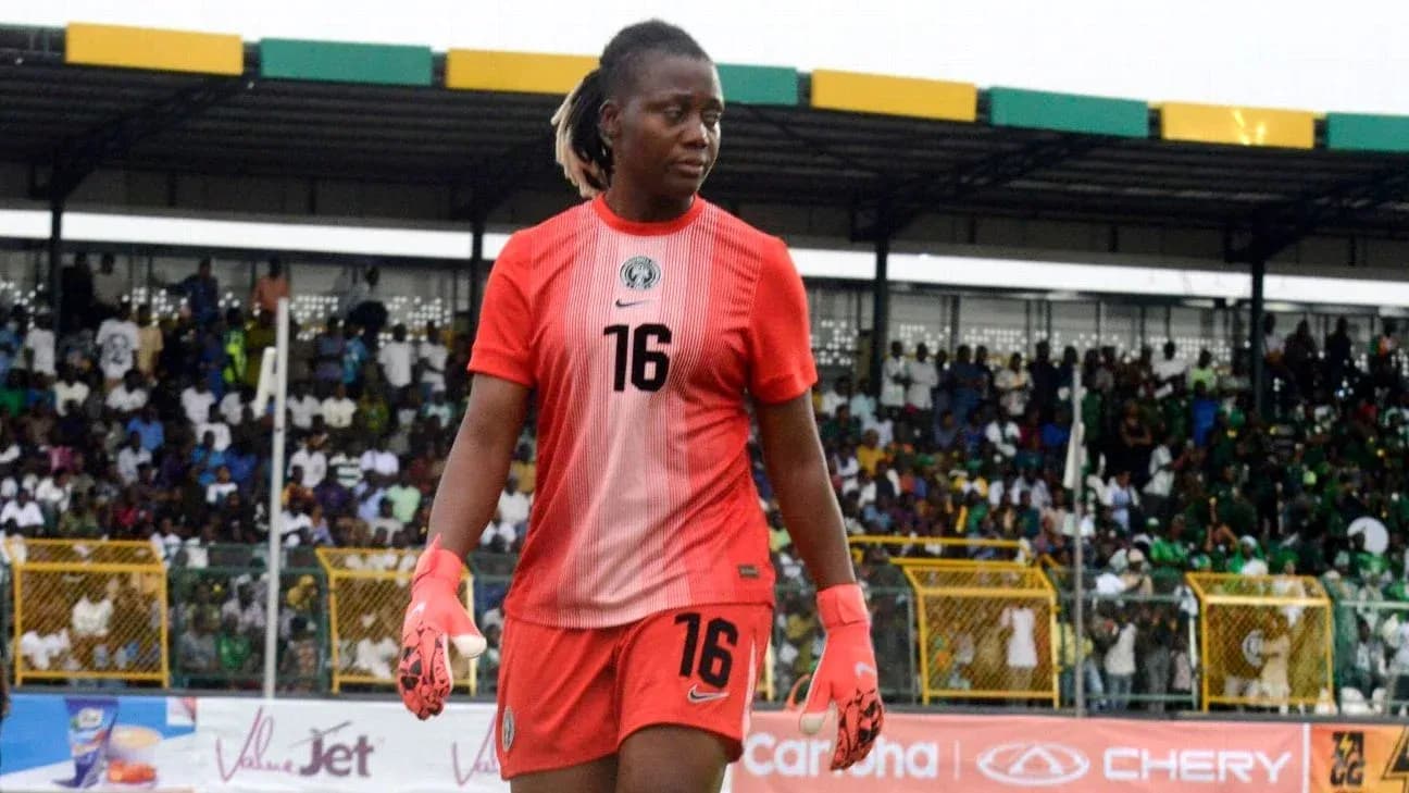 Goalkeeper walking off the pitch during a match Goalkeeper walking off the pitch during a match