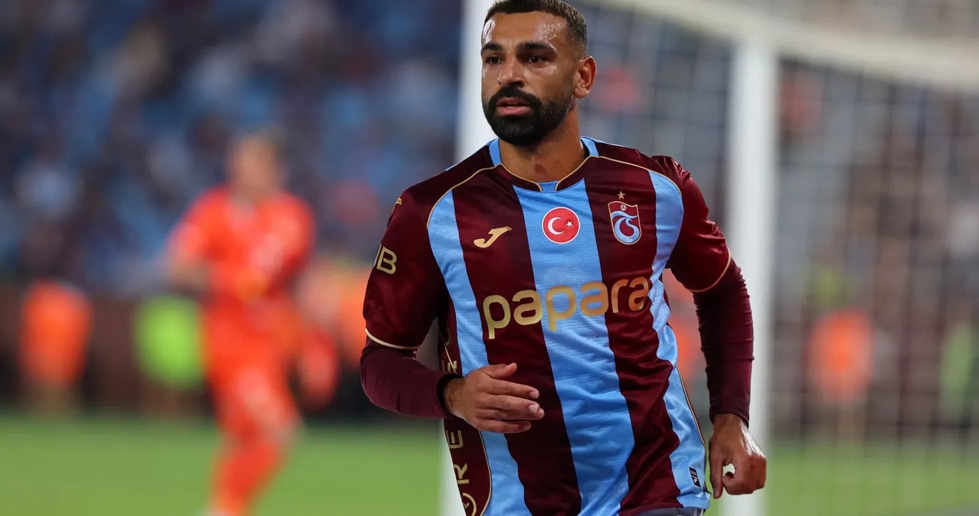 Trabzonspor player during UEFA Europa League match Trabzonspor player during UEFA Europa League match