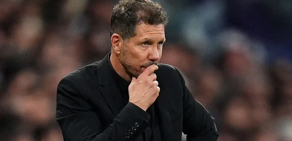 Coach contemplating during a football match Coach contemplating during a football match