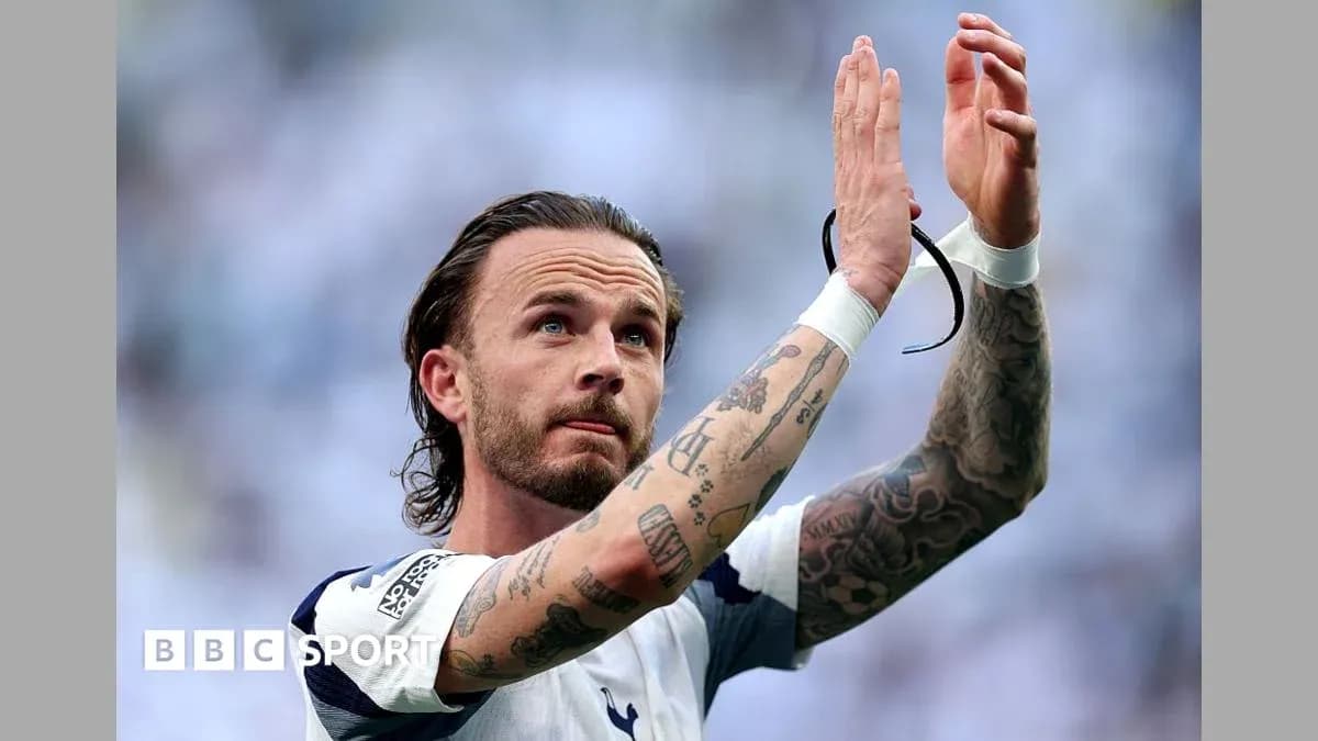 Player applauding fans after the match Player applauding fans after the match